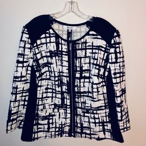 Jones Studio Black White Jacket